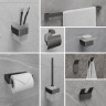 Крючок двойной LEMARK SMOOTH LINE для полотенец, графит 9716006