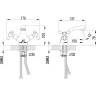 Смеситель LEMARK CONTOUR LM7406C для раковины